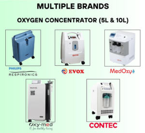 all type oxygen concentrators